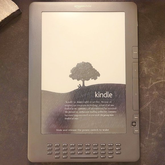 Amazon Other - Amazon Kindle DX with NEW BATTERY, Otterbox case included - LIKE NEW